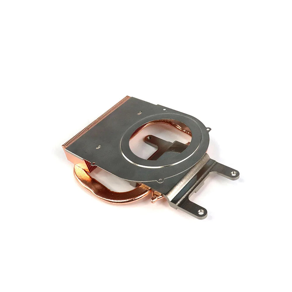 Custom Anodized Vapour Chamber Cooler Aluminum CPU Fan Power Supply Heat Sink LED 4Pin Connector Copper Tube Radiator