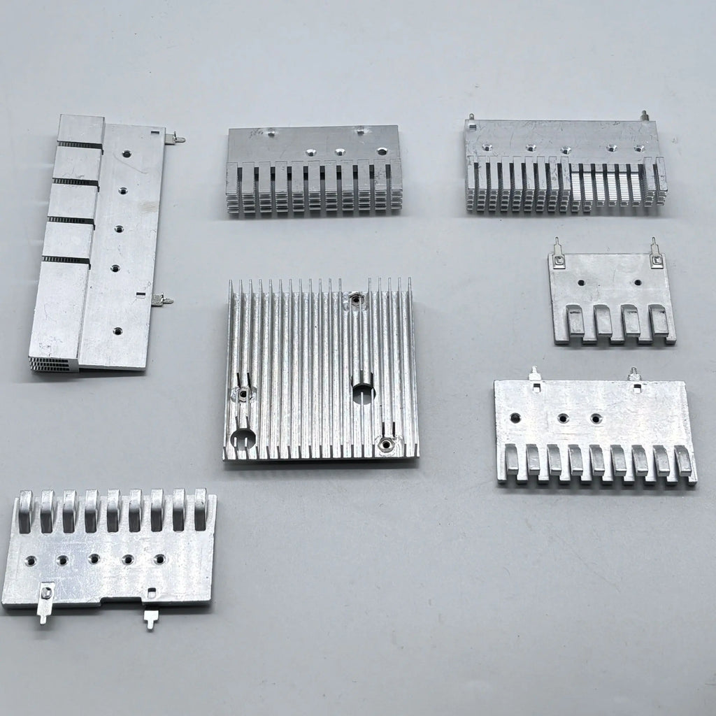 Durable Extruded Aluminum Power Supply Heatsink Efficient Heat Dissipation for LED Light Cooling