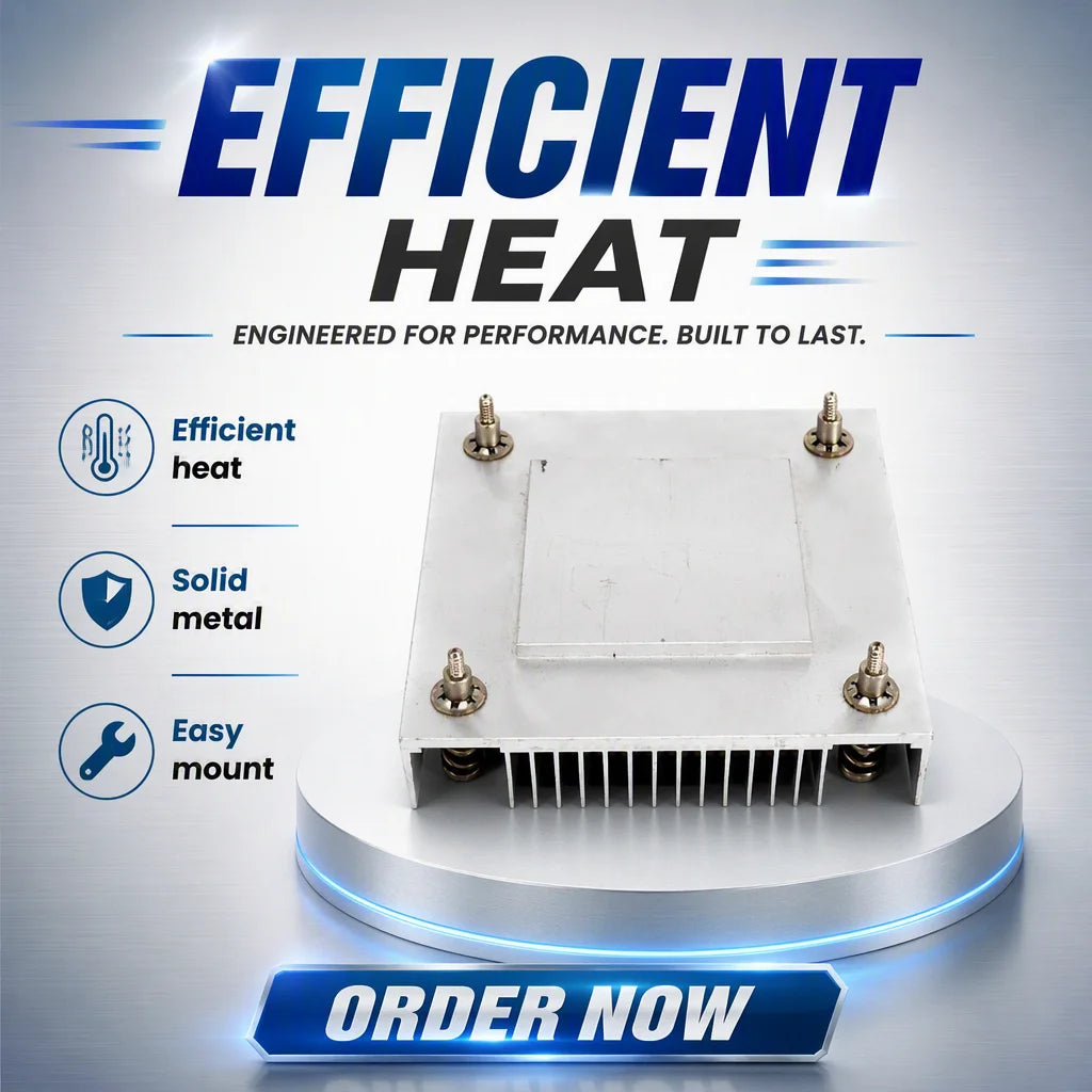 FSW Aluminum Alloy CNC Machined for Machined Power Supply Heatsink Efficient Thermal Dissipation for Industrial Computer
