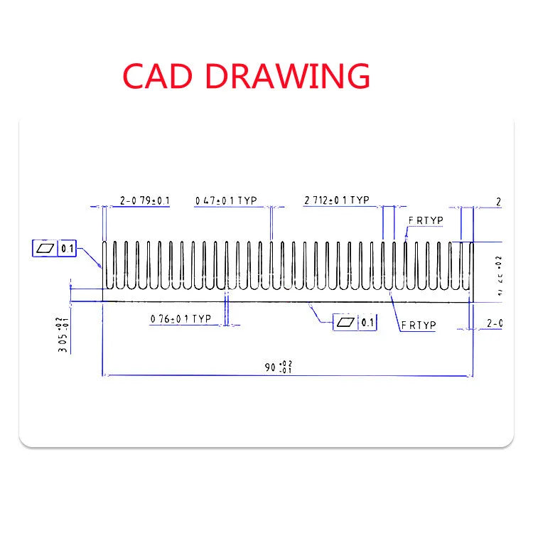 90x90x15 mm Radiator Aluminum Heatsink  Heat Sink Gor LED Electronic Heat Dissipation Cooling Cooler