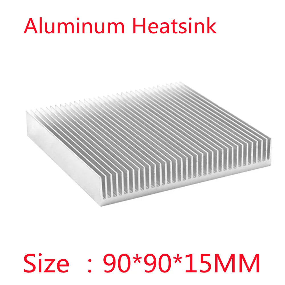 90x90x15 mm Radiator Aluminum Heatsink  Heat Sink Gor LED Electronic Heat Dissipation Cooling Cooler
