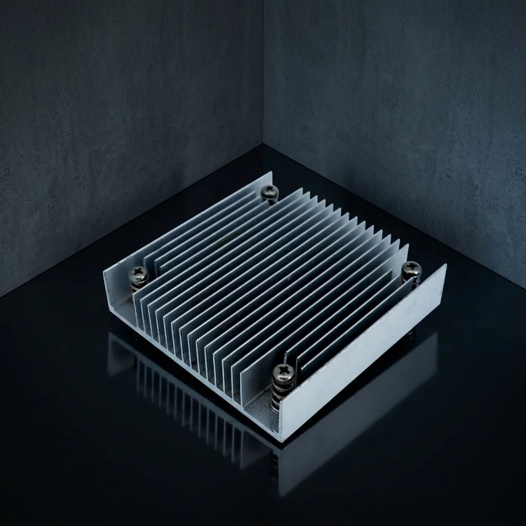FSW Aluminum Alloy CNC Machined for Machined Power Supply Heatsink Efficient Thermal Dissipation for Industrial Computer