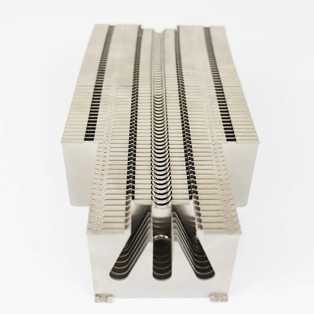 Ultra-Thin Custom Made Aluminum Heat Sink High Performance Rapid Cooling Car Amplifier for Power Supply
