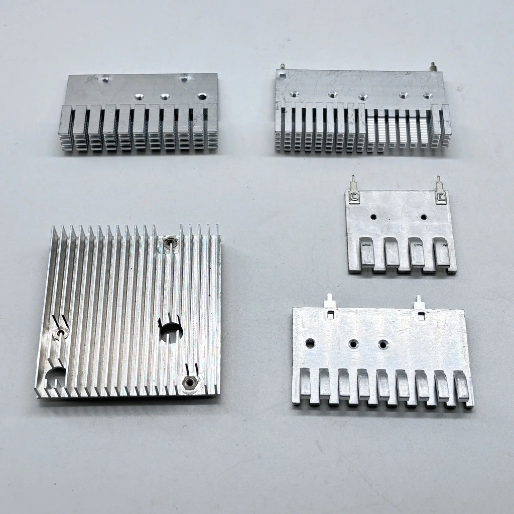 Durable Extruded Aluminum Power Supply Heatsink Efficient Heat Dissipation for LED Light Cooling