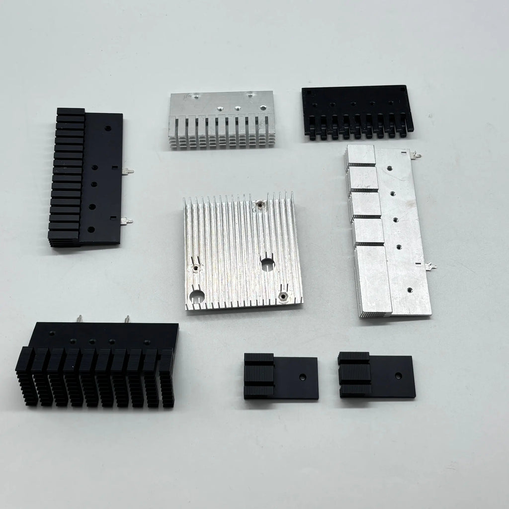 Durable Extruded Aluminum Power Supply Heatsink Efficient Heat Dissipation for LED Light Cooling