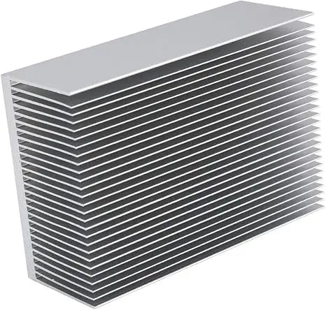 Passive Radiator Aluminum Extruded Heatsink for Amplifier Inverter Power Cooling Fabrication Services