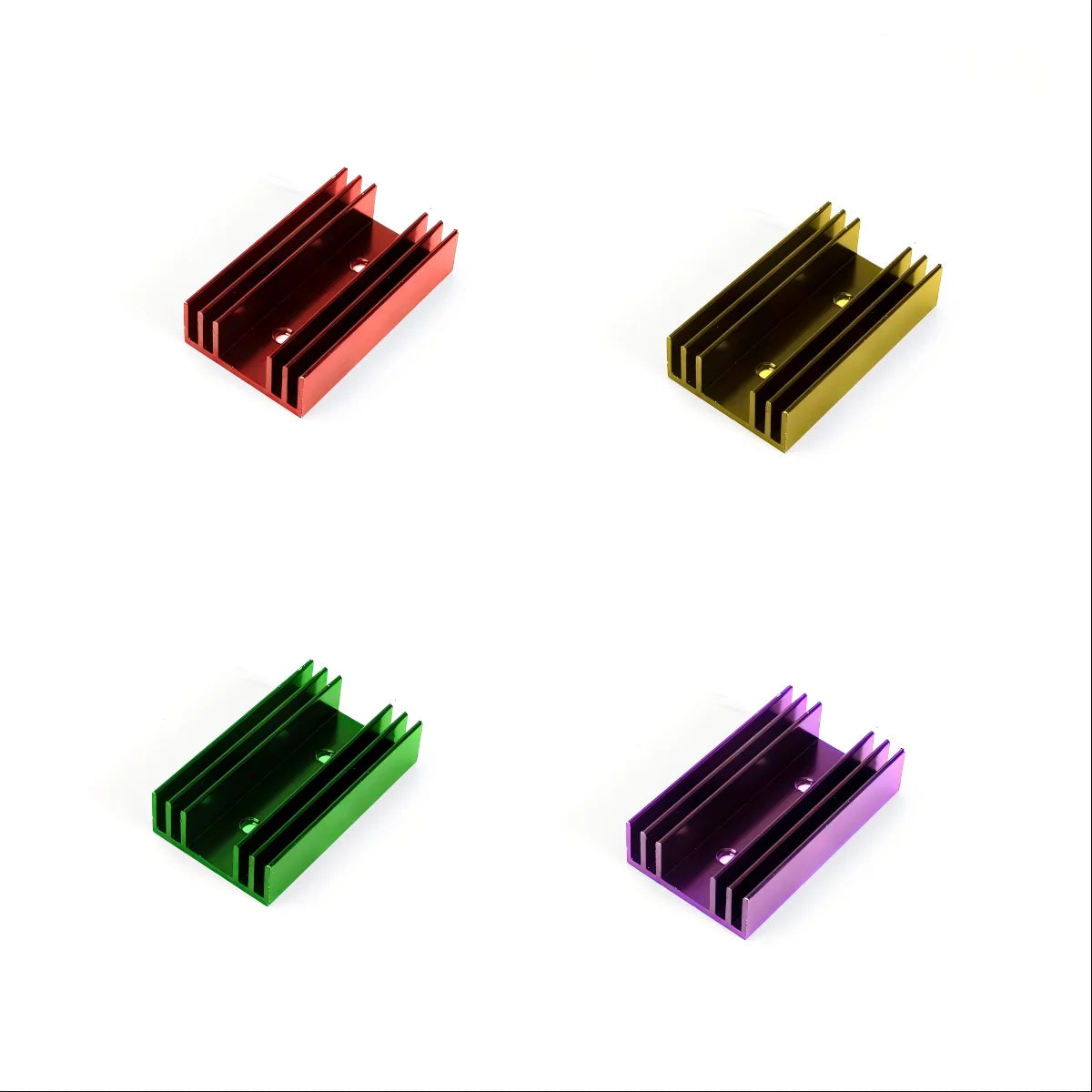 Passive Radiator Aluminum Extruded Heatsink for Amplifier Inverter Power Cooling Fabrication Services
