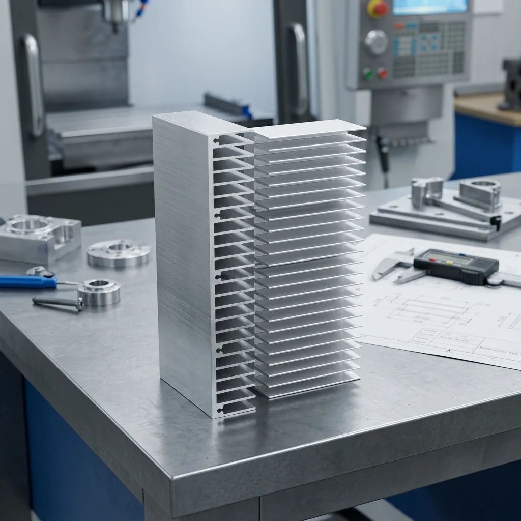 OEM Custom Aluminum Heat Sink CNC Machined Heatsink Cooling Radiator for LED Power Supply Electronics Industrial Equipment