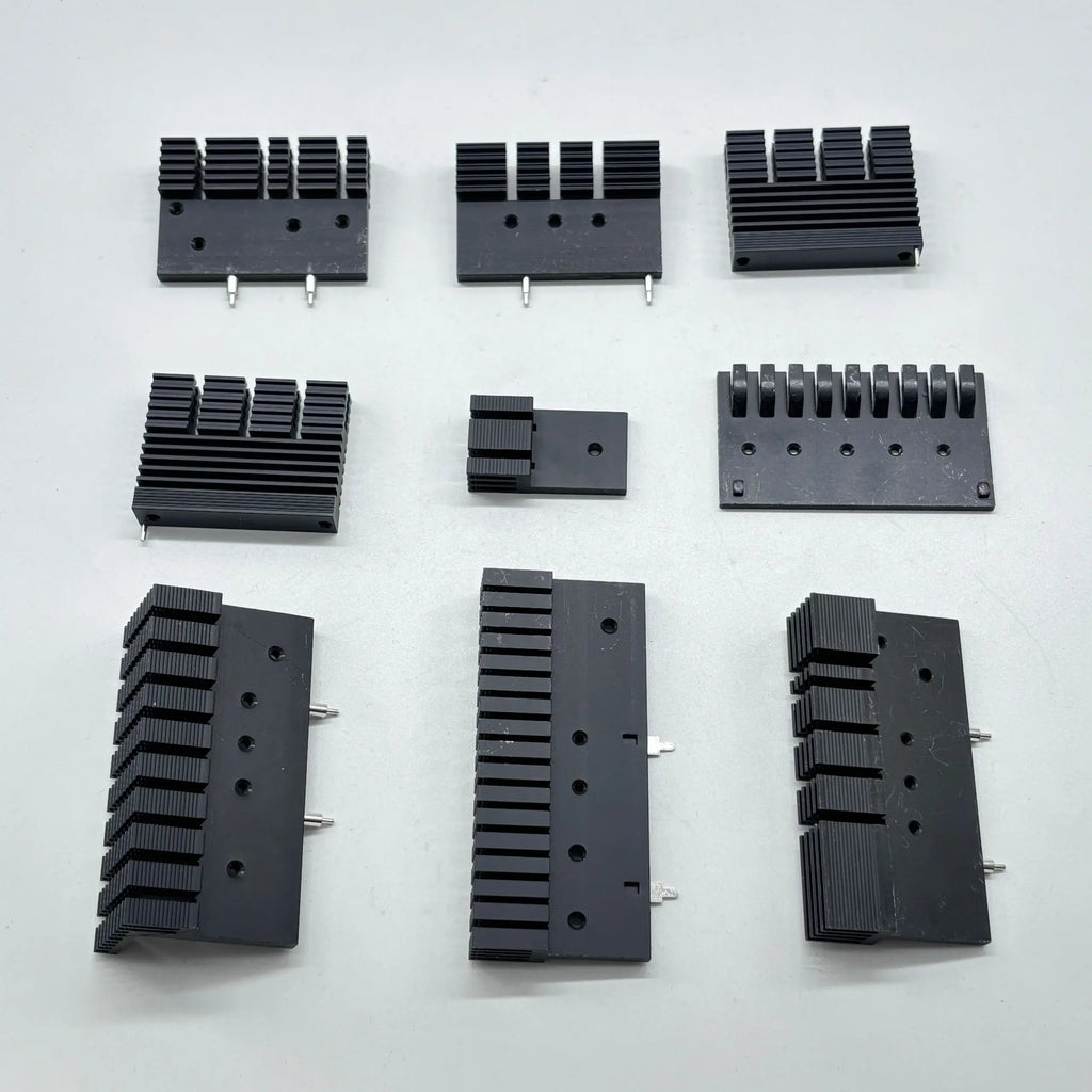 Durable Extruded Aluminum Power Supply Heatsink Efficient Heat Dissipation for LED Light Cooling