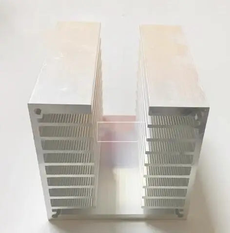 High Power Air-cooled Radiator Power Tube Radiator 80*80*100 Triode U-type Radiator 80*80*150mm WIND-COOLING RADIATOR Fan Cooled