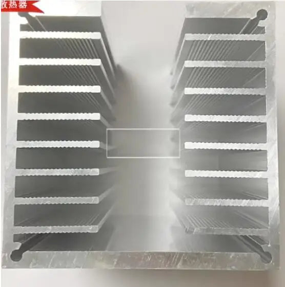 High Power Air-cooled Radiator Power Tube Radiator 80*80*100 Triode U-type Radiator 80*80*150mm WIND-COOLING RADIATOR Fan Cooled