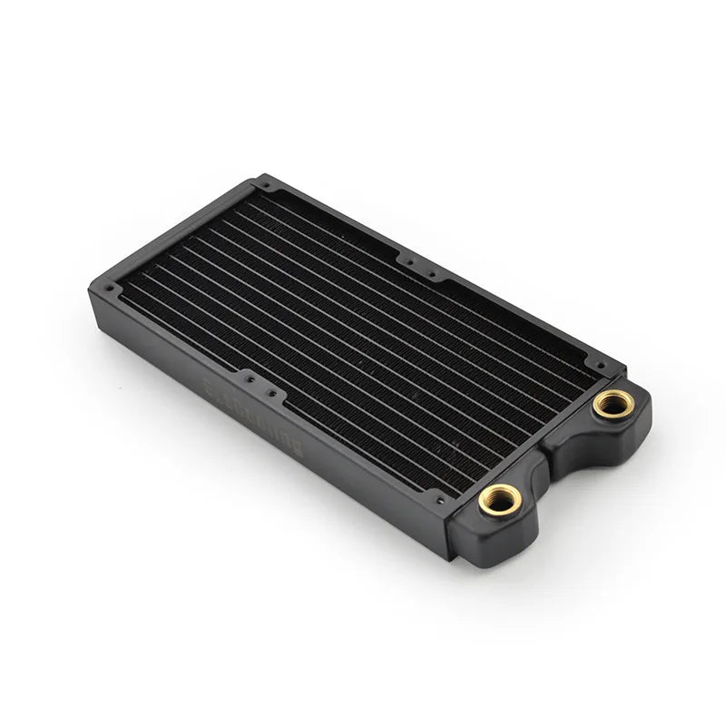 Copper Water Cooling Radiator 240mm For Laser Beauty LED Medical Equipment Power Supply Chassis